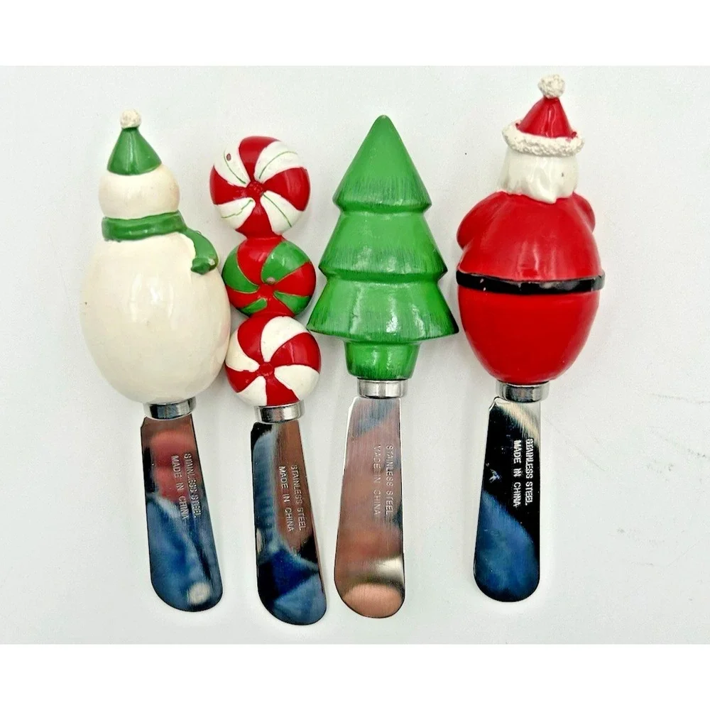 St. Nicholas Square‎ Candy Greetings Collection Pedestal Cake Stand Christmas